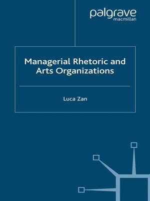 cover image of Managerial Rhetoric and Arts Organizations